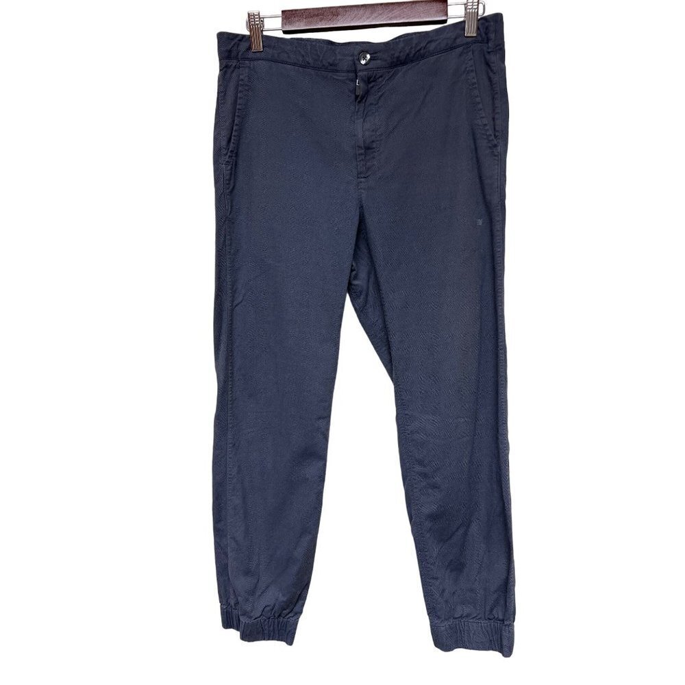 Mack Weldon Blue Jogger Pull On Men's Pants Size Medium